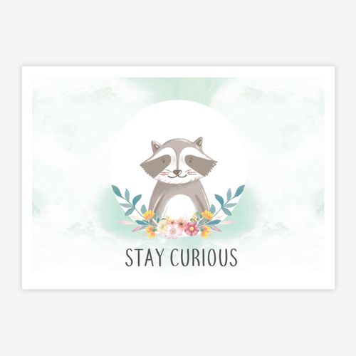 Quadro-Infantil-Esquilo-Stay-Curious-Malva-1