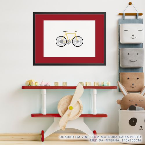 Quadro-Infantil-Bicicleta-Amarelo-2