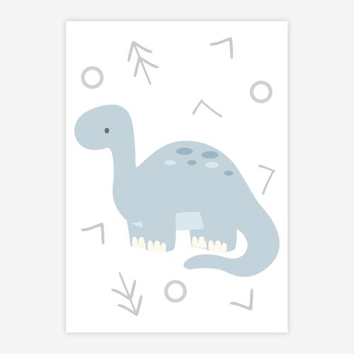 Quadro-Infantil-Dino-Brontossauro-Azul-1