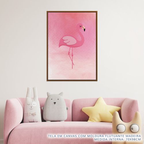 Quadro-Infantil-Good-Tropical-Flamingo-Rosa-2