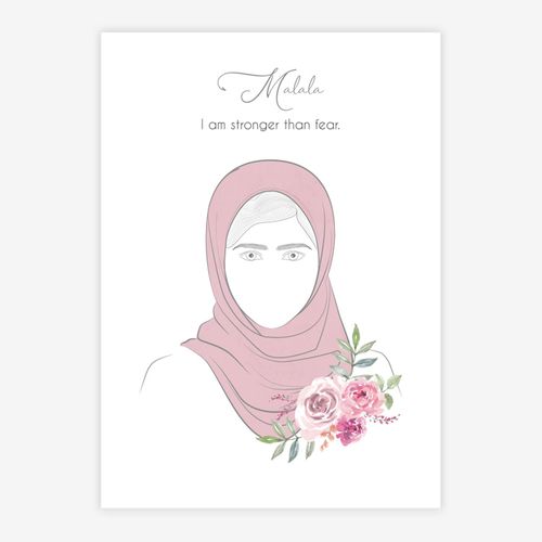 Quadro-Malala-Rose-1