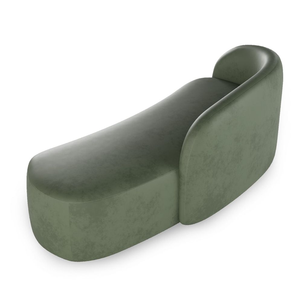 Sofa-Organico-Luna-Recamier-Lado-Esquerdo---Couro-Eco-Verde-Escuro-4